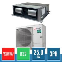 MITSUBISHI ELECTRIC PUZ-M250YDA + PEA-M250LA2 Monosplit-Kanalleistungs-Set mit hoher externer statischer Pressung Mr. Slim Standard Inverter R32 Wi-Fi Ready - 25.0 kW Dreiphasig
