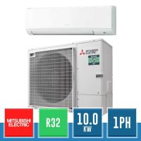MITSUBISHI ELECTRIC PUZ-ZM100VDA + PKA-M100KAL2 Monosplit-Waermepumpen-Set Power Inverter R32 mit Wandgeraet - 10.0 kW Einphasig