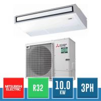 MITSUBISHI ELECTRIC PUZ-ZM100YDA + PCA-M100KA2 Monosplit-Waermepumpen-Set Power Inverter R32 mit Deckenunterbaugeraet - 10.0 kW Dreiphasig
