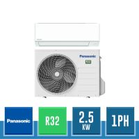 PANASONIC U-25PZ3E5 + S-2545PK4E Single-Split-Set PACi Standard Serie NX Wandgeraet Inverter+ R32 mit Nanoe X - 2.5 kW Einphasig