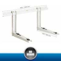 Staffe Regolabili a Parete in Lamiera Zincata per Motori Esterni EsaSplit e Doppia Ventola - Portata 160 Kg / P560 x H400 x L800