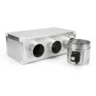 KOOLNOVA AIR CONTROL Plenum Configurator with NH-CO Circular Motorized Dampers - from 2 to 6 Outlets