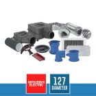 MITSUBISHI ELECTRIC Verteilersystem-Installationskit fuer VMC-Systeme - DN 127