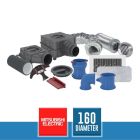 MITSUBISHI ELECTRIC Verteilersystem-Installationskit fuer VMC-Systeme - DN 160