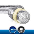 Tubo Flessibile TT02 Isolato Afonico in Alluminio/Poliestere - 10 metri