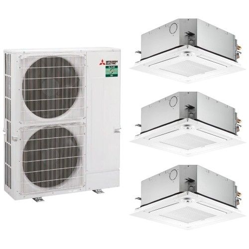 MITSUBISHI ELECTRIC PUZZM140YKA2 + (3x) SLZM50FA Kit Free Compo
